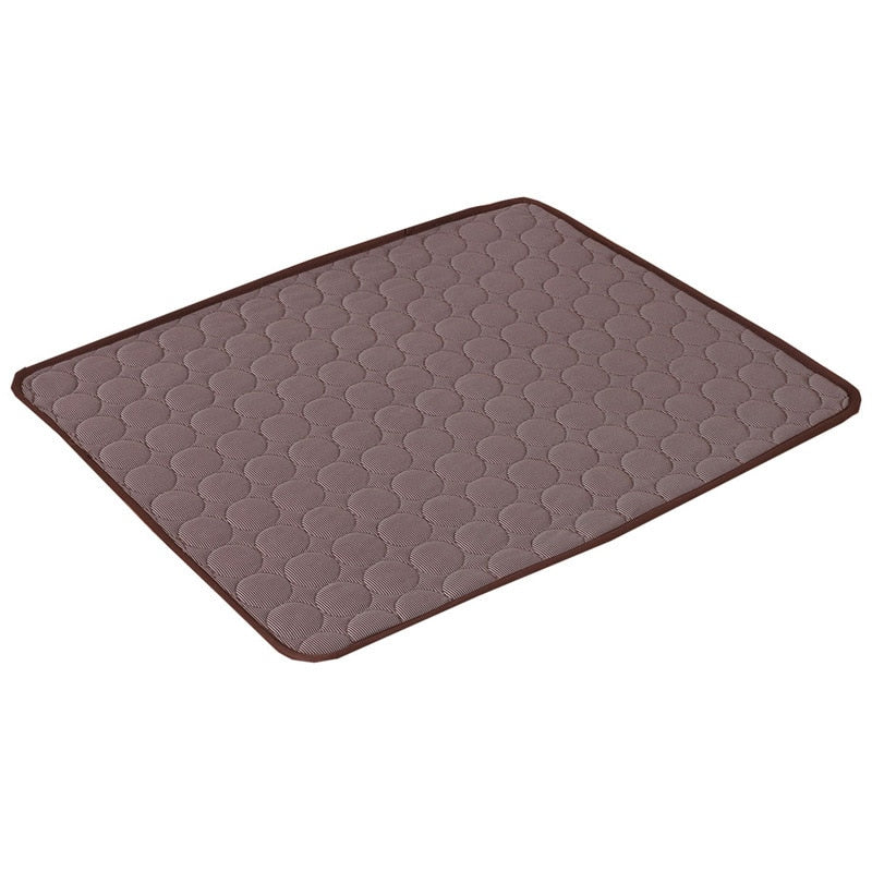 Dog Cooling Mat Summer Pad Mat For Dogs Cat Breathable Blanket Cat Ice Pads Washable Sofa Breathable Pet Dog Bed Pet Mats