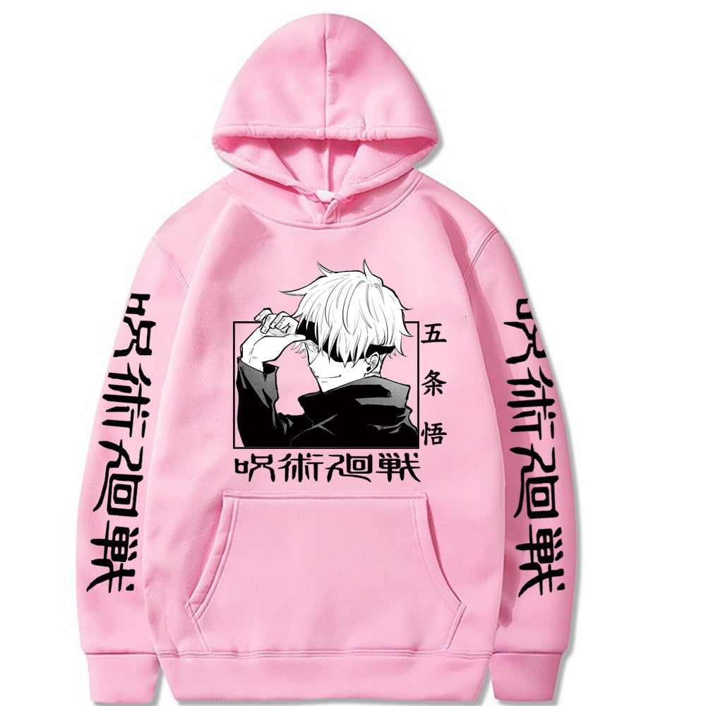 Jujutsu Kaisen 2021 Hot Anime Hoodie Long Sleeve Loose Harajuku Streetwear Hip Hop Uniex