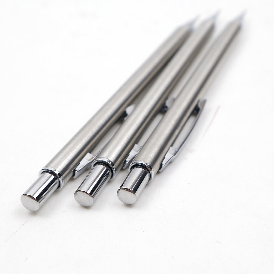 Full Metal Mechanical Pencil 0.5mm/0.7mm/0.9mm High Quality Automatic Pencils Writing School Pencils Office Supplies 2pcs/lot