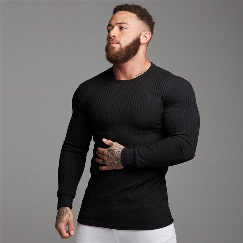 New Fashion Winter Hooded Sweater Men Warm Turtleneck Mens Sweaters Slim Fit Pullover Men Classic Sweter Men Knitwear Pull Homme