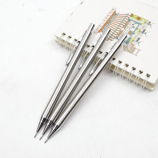 Full Metal Mechanical Pencil 0.5mm/0.7mm/0.9mm High Quality Automatic Pencils Writing School Pencils Office Supplies 2pcs/lot