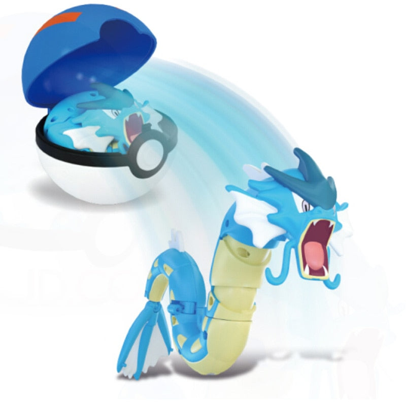 TOMY Pokemon Action Morphing Pokeballs Transformation Toys For Child PIKACHU Charizard Mewtwo Blastoise Venusaur Gyarados Toys