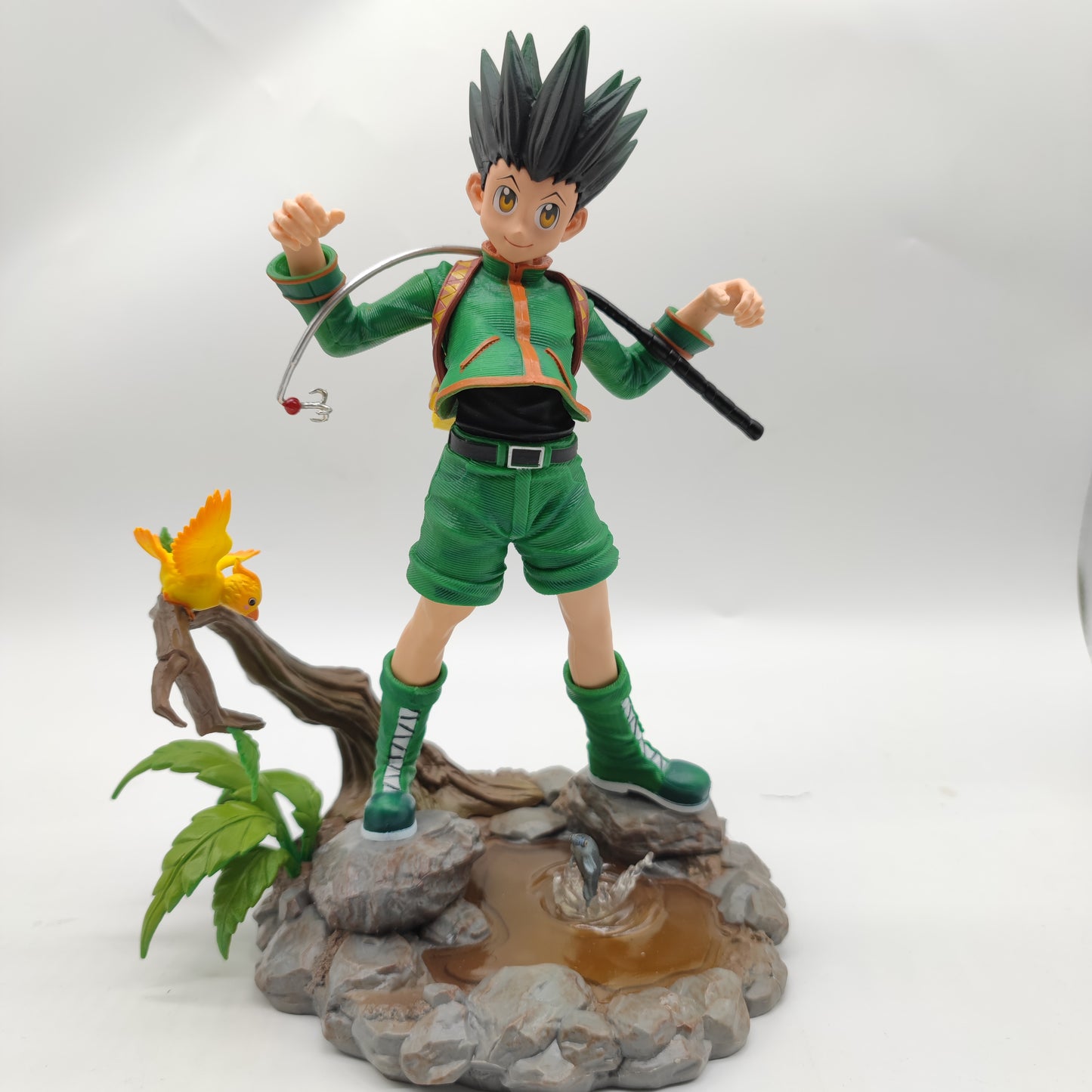 27cm Hunter x Hunter Gon Freecss &amp; Killua Zoldyck Anime PVC Action Figure Toy GK Game Statue Figurine Collection Model Doll Gift