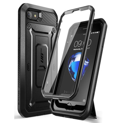 For iPhone SE 2022/2020 Case For iPhone 7/8 Case SUPCASE UB Pro Rugged Holster Cover Case with Built-in Screen Protector