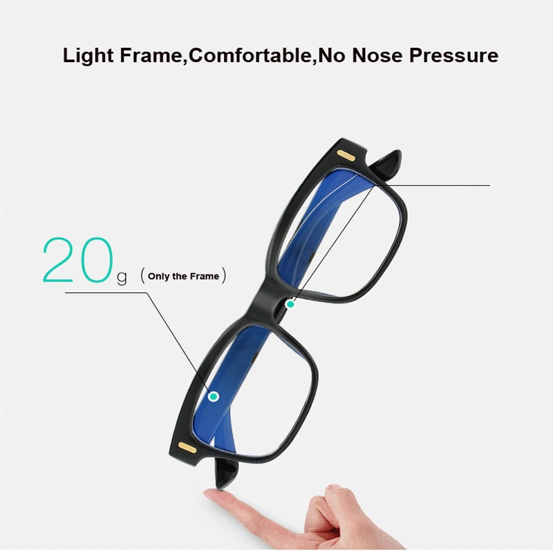 Blue Ray Computer Glasses Men Screen Radiation Eyewear Brand Design Office Gaming Blue Light Goggle UV Blocking Eye Spectacles