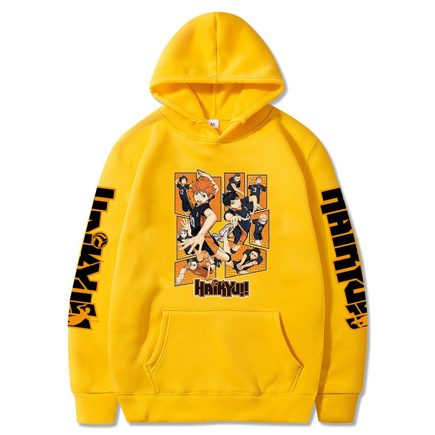 Anime Haikyuu Hoodies Sweatshirts Men/women Hip Hop Streetwear Hoodie Anime Hoodies Men&#39;s Sweatshirts