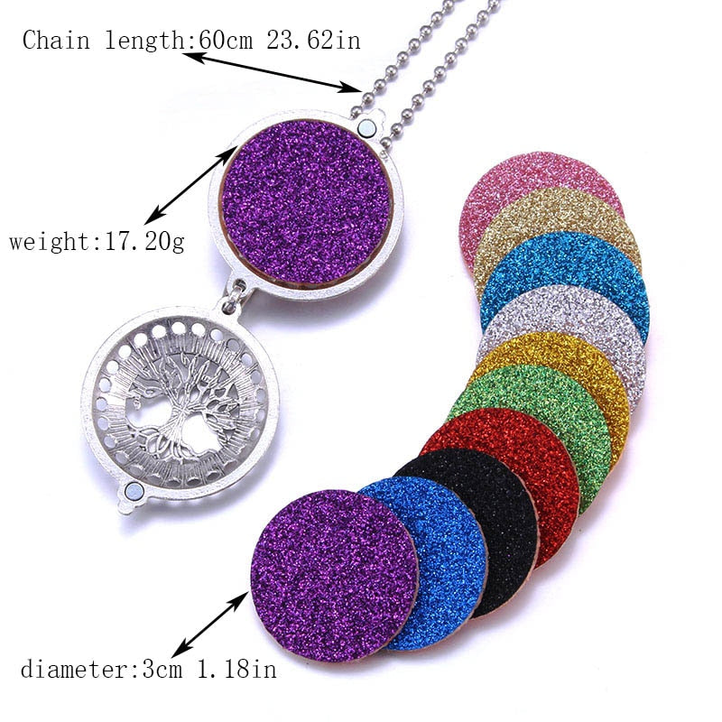 1pcs Aroma Diffuser Necklace Open Antique Vintage Lockets Pendant Perfume Essential Oil Aromatherapy Locket Necklace With Pads