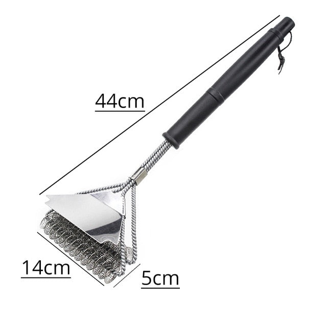 Grill Brush and Scraper,BBQ Cleaner Perfect Tools for All Grill Types Including Weber Ideal Barbecue Gadgets Accessories Brushes