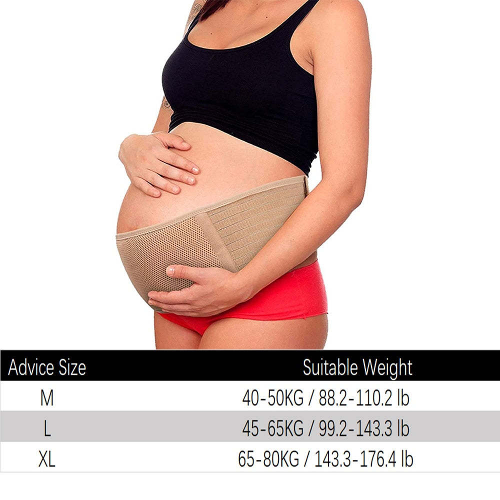 Pregnant Women Support Belly Band Back Clothes Belt Adjustable Waist Care Maternity Abdomen Brace Protector Pregnancy