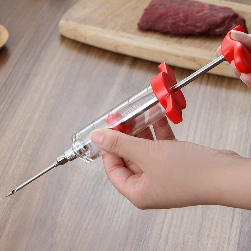 Flavor needle Turkey pork bbq steak meat sauces syringes marinades kitchen accessories Spices cooking tools kitchen gadgets beef