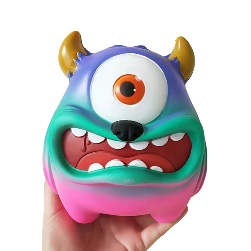 Jumbo Big Eye Adorable Monster Squishies Scented Soft Squishy Slow Rising Squeeze Toys For Adult Children Gift 11*8*10 CM