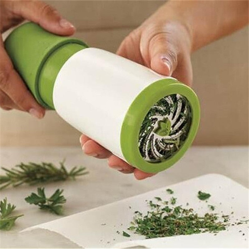 Hot Practical Herb Grinder Spice Mill Grinder Parsley Grater Shredder Chopper Vegetable Cutter Kitchen Gadgets Cooking Tools