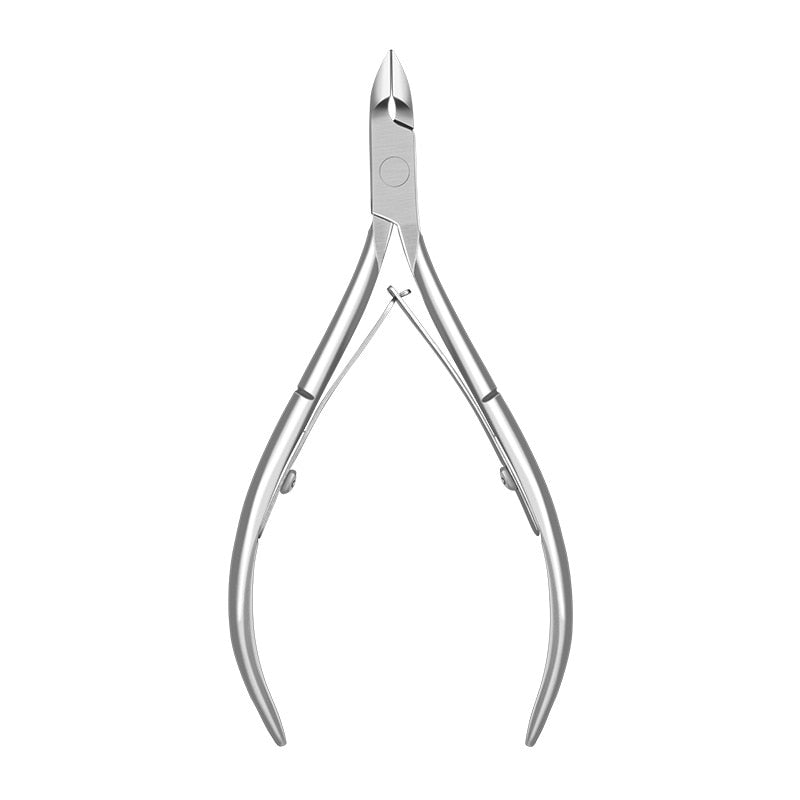 Stainless Steel Cuticle Nipper Professional Remover Scissors Finger Care Manicure Nail Clipper Dead Skin Tools Gold and Sliver