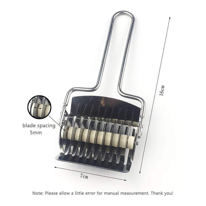 Pressing Machine  Non-slip Handle Kitchen Gadgets Spaetzle Makers Noodles Cut Knife 1PC Manual Section Shallot Cutter