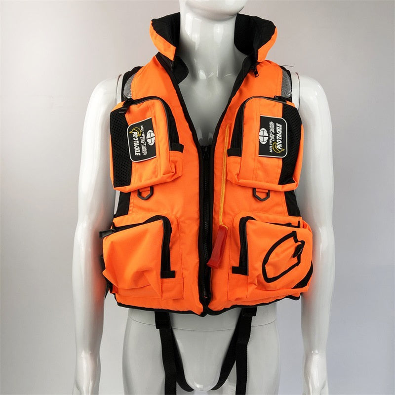 Adult Life Jacket Adjustable Buoyancy Aid Swimming Boating Sailing Fishing Water Sports Safety Life Man Jacket Vest