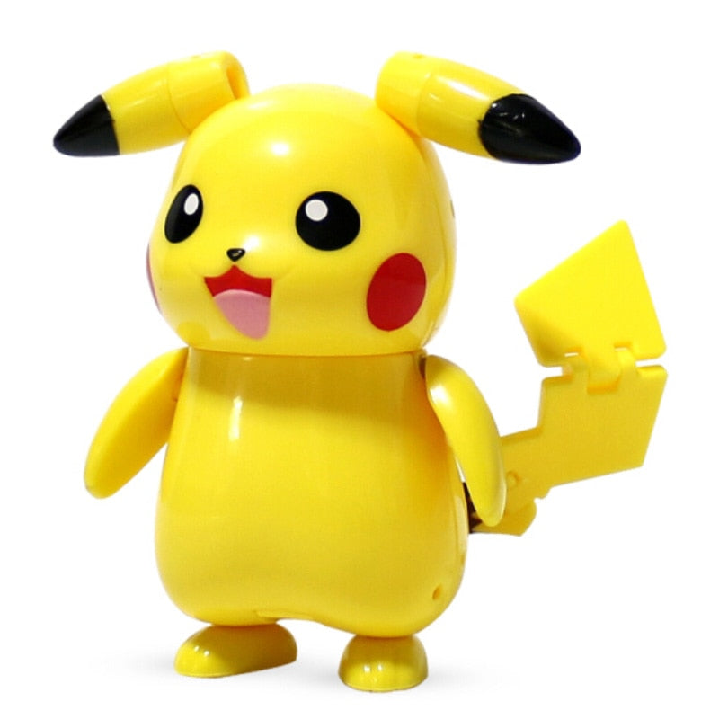 TOMY Pokemon Action Morphing Pokeballs Transformation Toys For Child PIKACHU Charizard Mewtwo Blastoise Venusaur Gyarados Toys