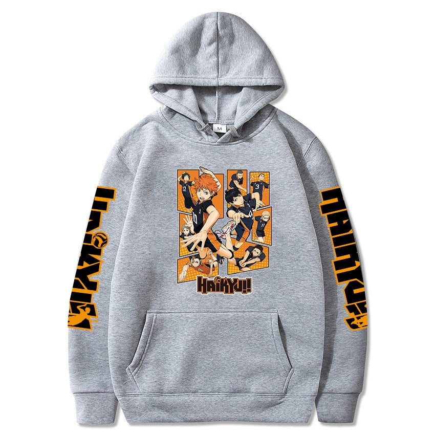 Anime Haikyuu Hoodies Sweatshirts Men/women Hip Hop Streetwear Hoodie Anime Hoodies Men&#39;s Sweatshirts