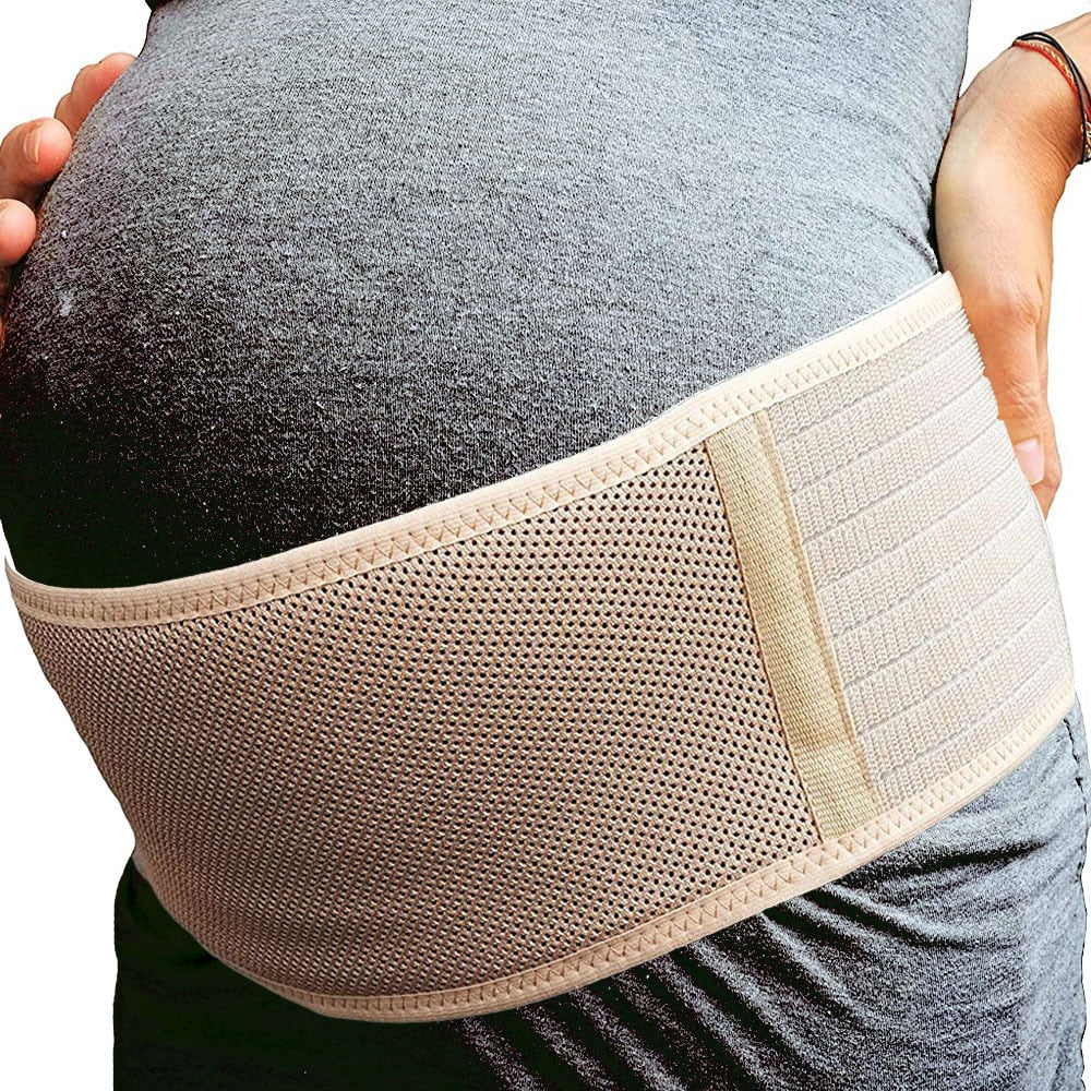 Pregnant Women Support Belly Band Back Clothes Belt Adjustable Waist Care Maternity Abdomen Brace Protector Pregnancy