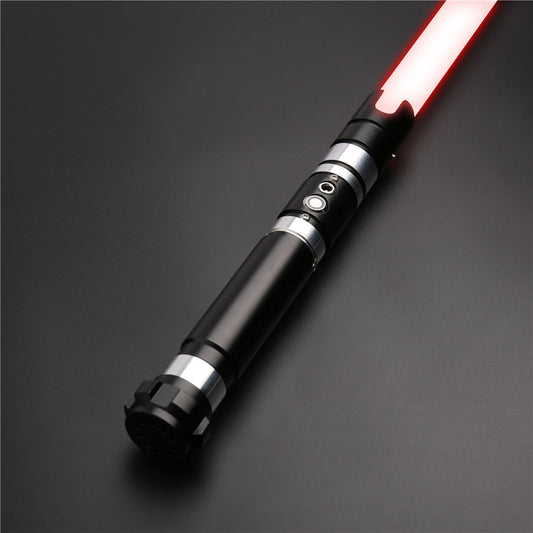 TXQSABER TS012 RGB Lightsaber Metal Handle Heavy Dueling Saber With 10 Soundfonts And 12 Kinds Light Kids Toys FOC Laser Swors