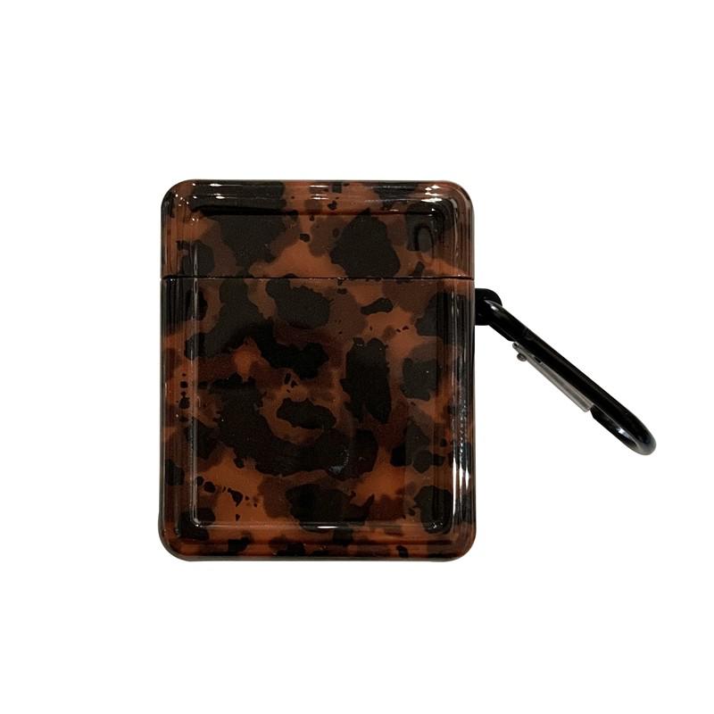 Luxury For Airpods 1 2 Amber Pattern Couple&#39;s Silicon Protective Cover Air Pod 3 Case For Airpods Headphone Carrying Box Fundas