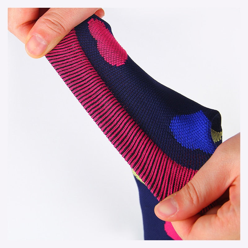 Compression Socks Women Men Best Running Athletic Outdoor Sports Crossfit Flight Travel Nurses Running Athletic Socks