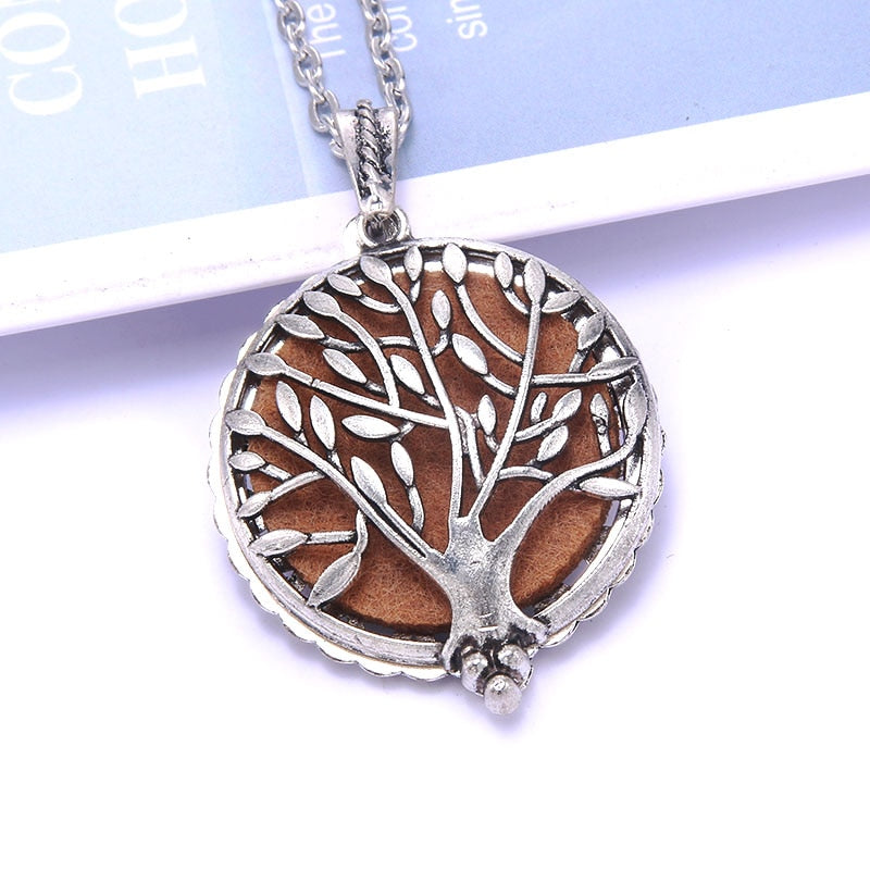 1pcs Aroma Diffuser Necklace Open Antique Vintage Lockets Pendant Perfume Essential Oil Aromatherapy Locket Necklace With Pads