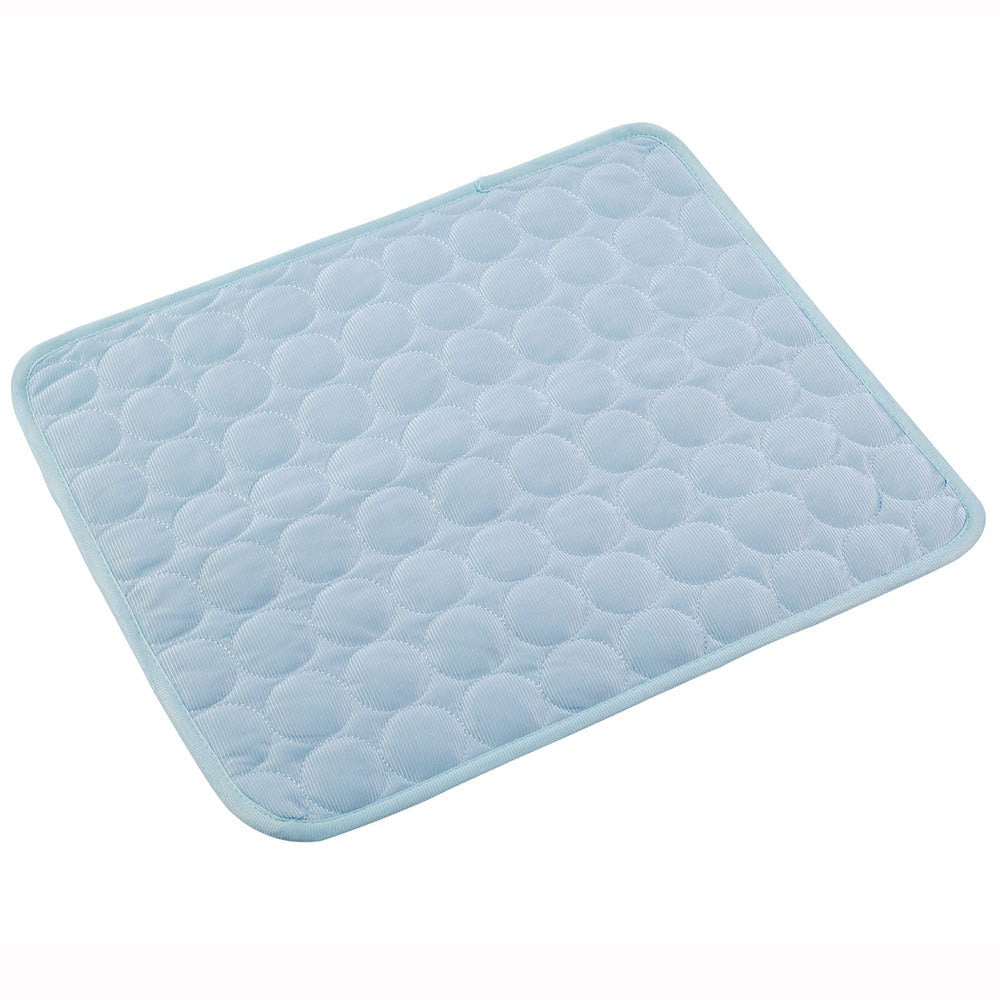 Dog Cooling Mat Summer Pad Mat For Dogs Cat Breathable Blanket Cat Ice Pads Washable Sofa Breathable Pet Dog Bed Pet Mats