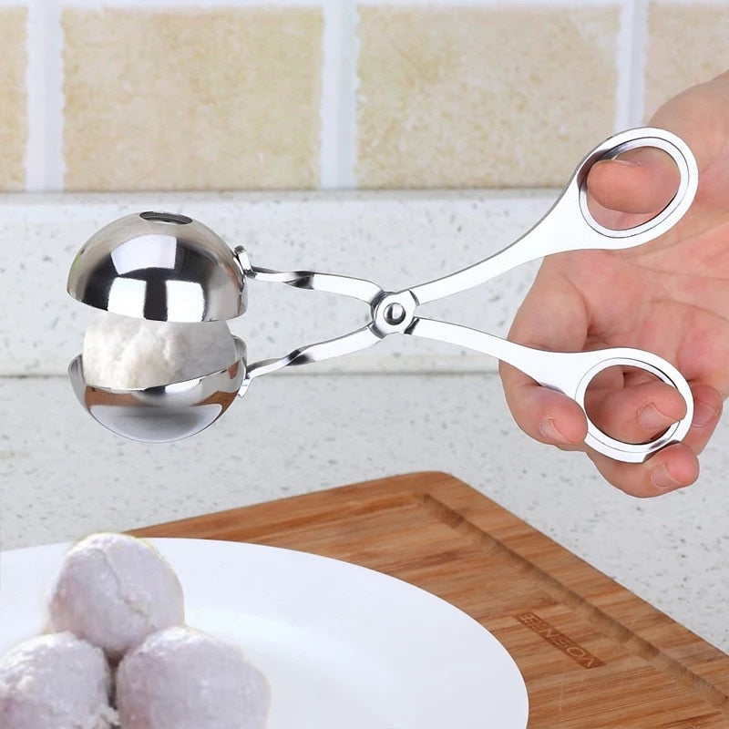 1Pc Kitchen Gadgets Non Stick Practical Meat Baller Cooking Tool Kitchen Meatball Scoop Ball Maker Kitchen Accessories Cuisine