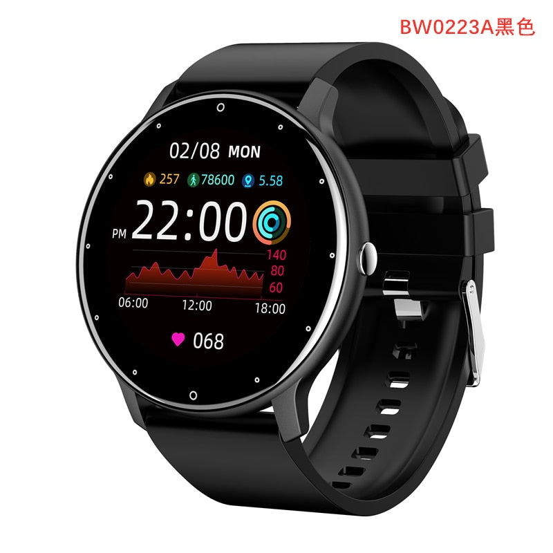 2022 Smart Watch Men Women Full Touch Screen Sport Fitness Watch Man IP67 Waterproof Bluetooth For Android IOS Smartwatch Men