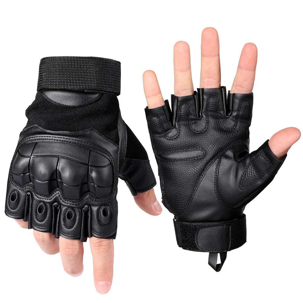 Military Tactical Touch Screen Gloves PU Leather Full Finger Glove Airsoft Paintball Bicycle Hunting Hiking Cycling Men Mittens