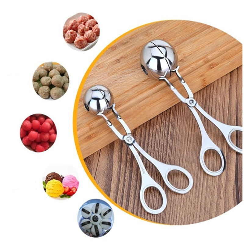 1Pc Kitchen Gadgets Non Stick Practical Meat Baller Cooking Tool Kitchen Meatball Scoop Ball Maker Kitchen Accessories Cuisine