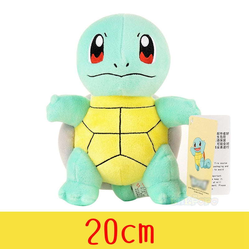 Pokemon Plush Charmander Squirtle Pikachu Plush Bulbasaur Anime Stuffed Animal Toy Peluche Pokemon Plush Doll Gift for Kid