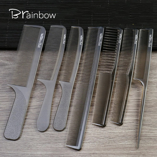 Brainbow 1pc Plastic Hair Comb Anti-static Super Light Thin Comb Professional Pro Salon Hair Styling Tools Hairdressing Barbers