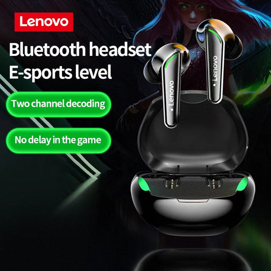 Lenovo XT92 TWS Gaming Earbuds Low Latency Bluetooth Earphones Stereo Wireless 5.1 Bluetooth Headphones Touch Control Headset